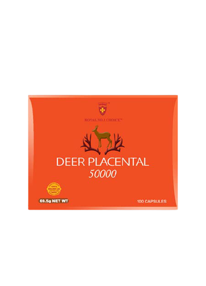 Royal No.1 Choice Deer Placental 50000 100 Capsules