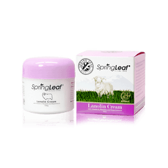 Spring Leaf Lanolin Cream with Vitamin E, Placenta and Rose Extracts