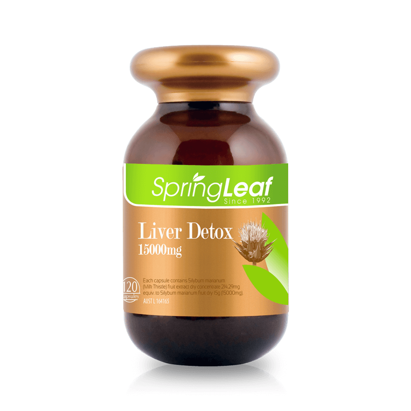 Spring Leaf Liver Detox 15000mg 120 Capsules
