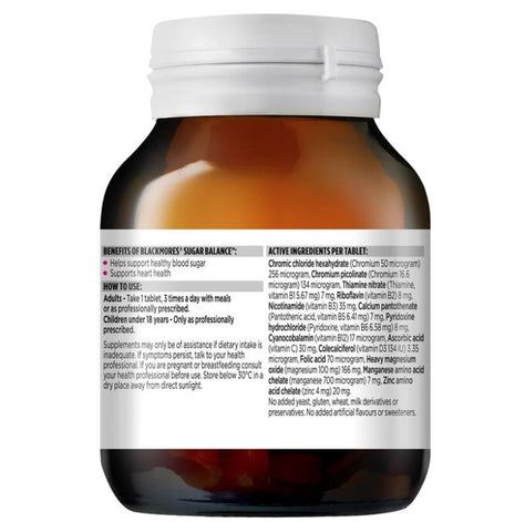 Blackmores Sugar Balance 90 Tablets