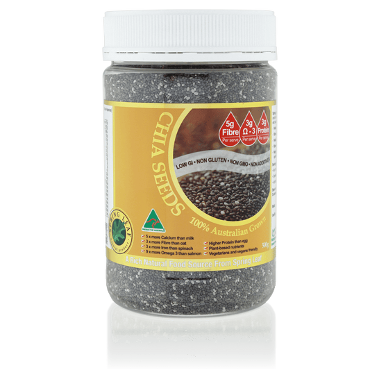 Spring Leaf Chia Seeds 100% Australian Grown 500g