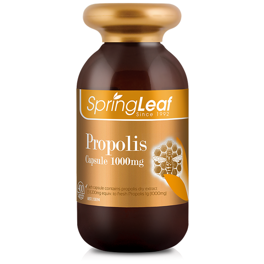Spring Leaf Propolis 1000mg 400 Capsules (Premium)