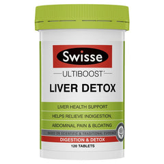 Swisse Ultiboost Liver Detox 120 Tablets