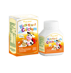 Top Life Kids Vital Calcium - 120 Capsules