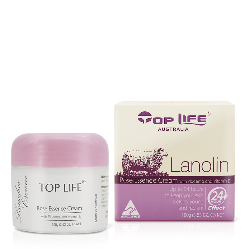 Top Life Lanolin Rose Essence Cream