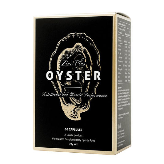 Unichi Oyster Extract Plus Zinc 60 Capsules