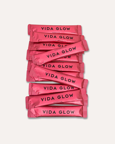 Vida Glow Cranberry and Lime Natural Marine Collagen 30 Servings