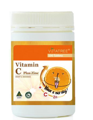 Vitatree Vitamin C 1000mg with Zinc / 100 Chewable Tablets