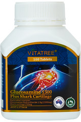 Vitatree Glucosamine 1500 plus Shark Cartilage 100 Tablets