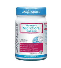 Life Space Womens Microflora Probiotic 60 Capsules