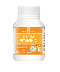 Wealthy Health Vitamin C 60 Tablets