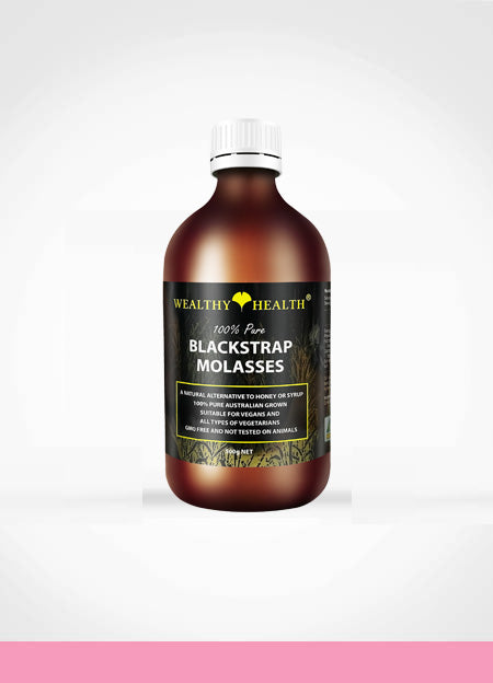 Wealthy Health Blackstrap Molasses 100% Pure