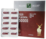 Wealthy Health Deer Placental 50000 / 60 Capsules