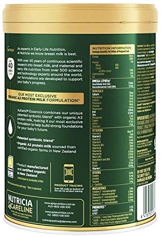 Aptamil Essensis Organic A2 Protein Milk 1 - BeeVitamins
