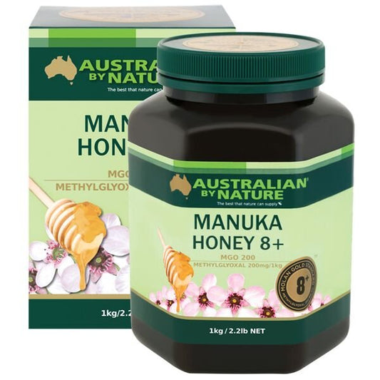 Australian by Nature Manuka Honey 8+ 1KG - New Zealand - BeeVitamins