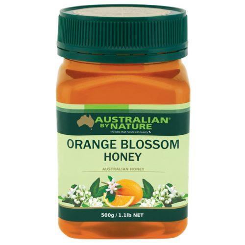 Australian by Nature Orange Blossom Honey 500g - BeeVitamins
