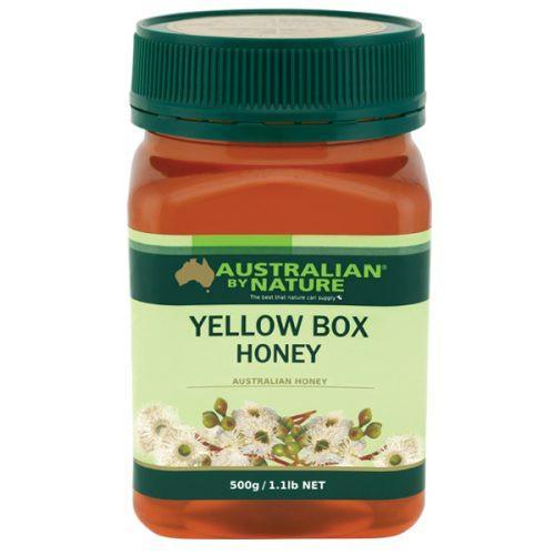 Australian by Nature Yellow Box Honey 500g - BeeVitamins