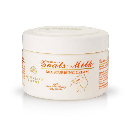 Australian Goats Milk with Manuka Honey Moisturising Cream 250g - BeeVitamins