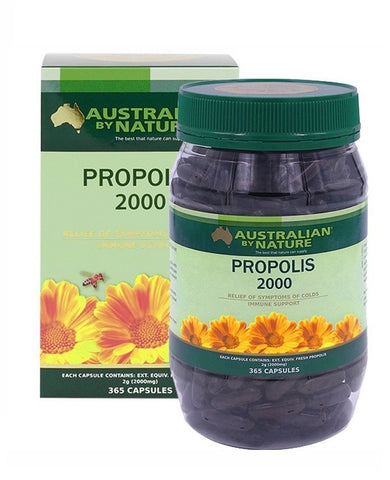 Australian by Nature Propolis 2000mg 365 Capsules