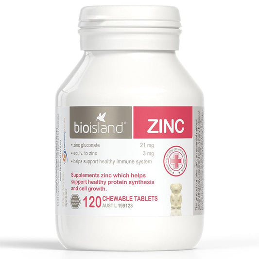 Bio Island Zinc - 120 chewable tablets - BeeVitamins