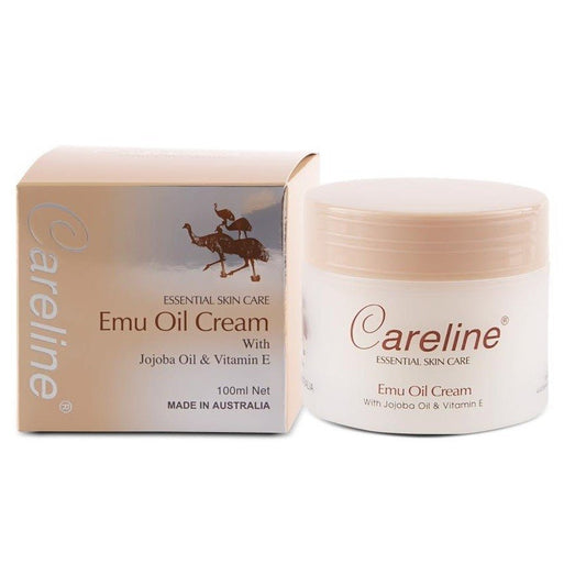 Careline Emu Oil Cream 100ml - BeeVitamins