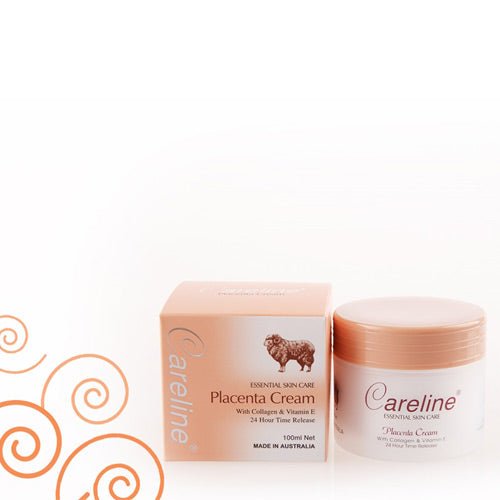 Careline Placenta Cream With Collagen & Vitamin E - 100ml - BeeVitamins