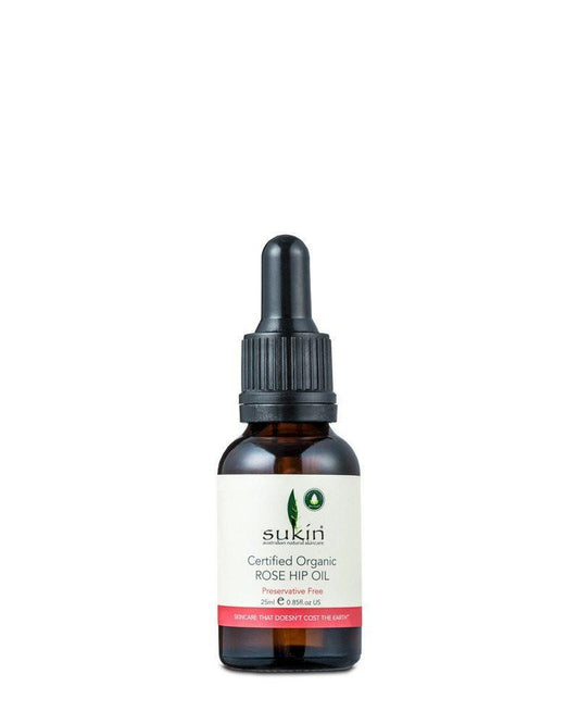 Certified Organic Rosehip Oil 25ml - BeeVitamins