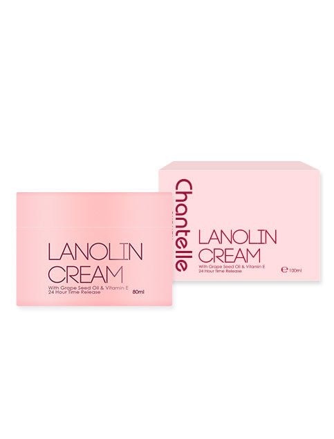 Chantelle Lanolin Cream With Grape Seed Oil & Vitamin E 100ml (Pink) - BeeVitamins