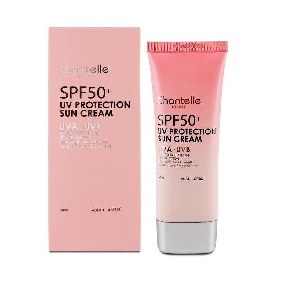 Chantelle SPF 50+ UV Protection Sun Cream 50mL - BeeVitamins