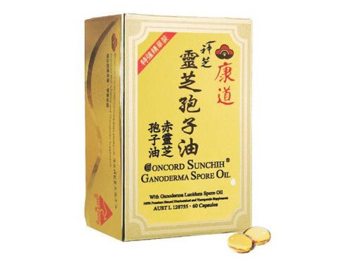 Concord Sunchih Ganoderma Spore Oil 60 Soft Capsules - BeeVitamins