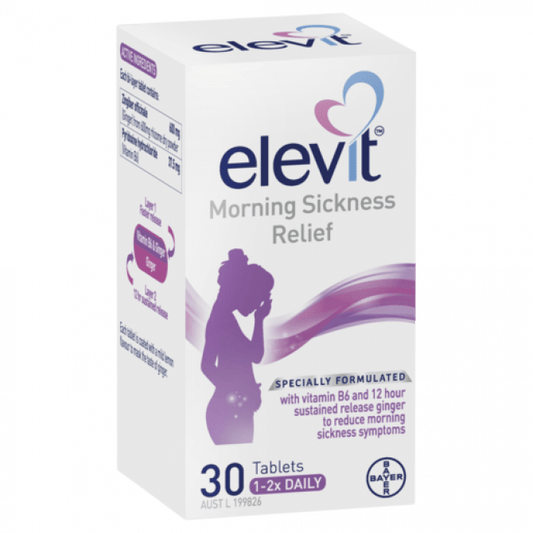 Elevit Morning Sickness Relief 30 Tablets (Exp 09/2022) - BeeVitamins