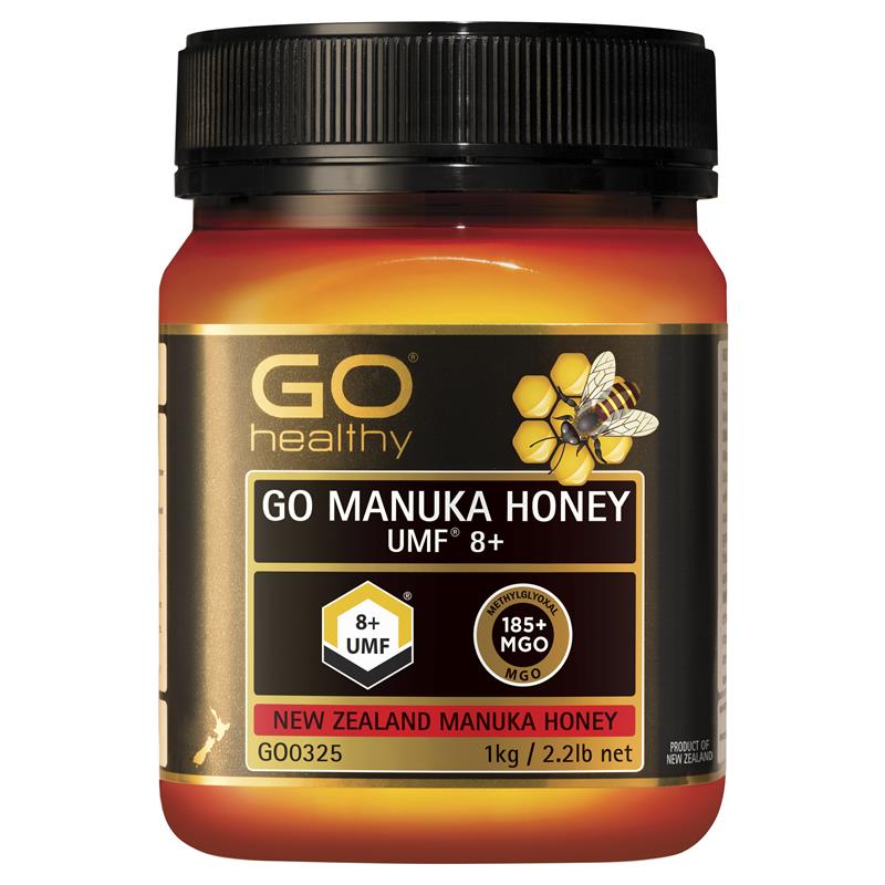 Go Healthy Manuka Honey UMF 8+ 1KG - BeeVitamins