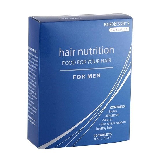 Hair Nutrition For Men 30 Tablets - BeeVitamins