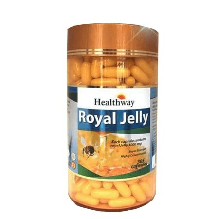 Healthway Royal Jelly 1000mg 365 Capsules - BeeVitamins