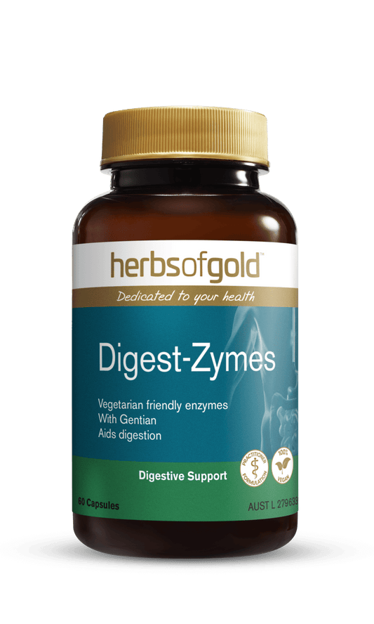 Herbs of Gold Digest - Zymes 60 Capsules - BeeVitamins