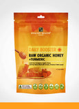 Wealthy Health Daily Booster Raw Organic Honey + Turmeric