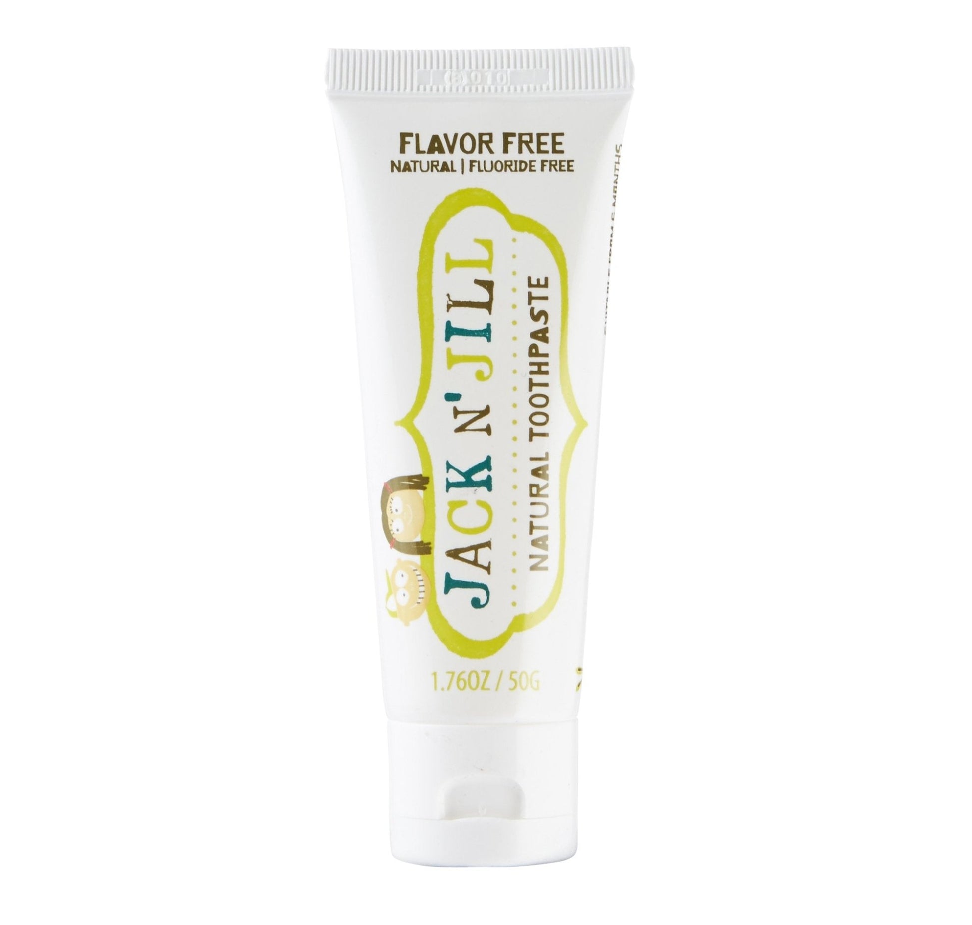 Jack N Jill Natural Toothpaste Flavour Free 50g - BeeVitamins