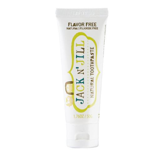 Jack N Jill Natural Toothpaste Flavour Free 50g - BeeVitamins