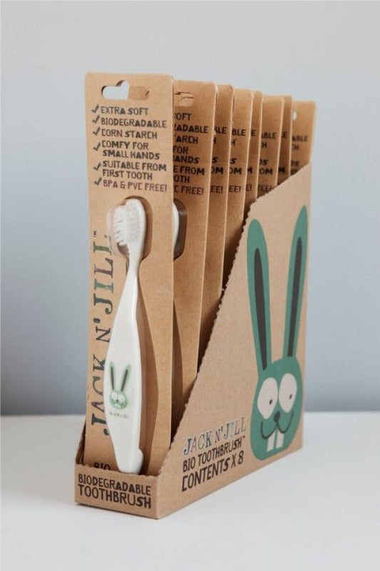 Jack n' Jill Toothbrush Bunny - BeeVitamins