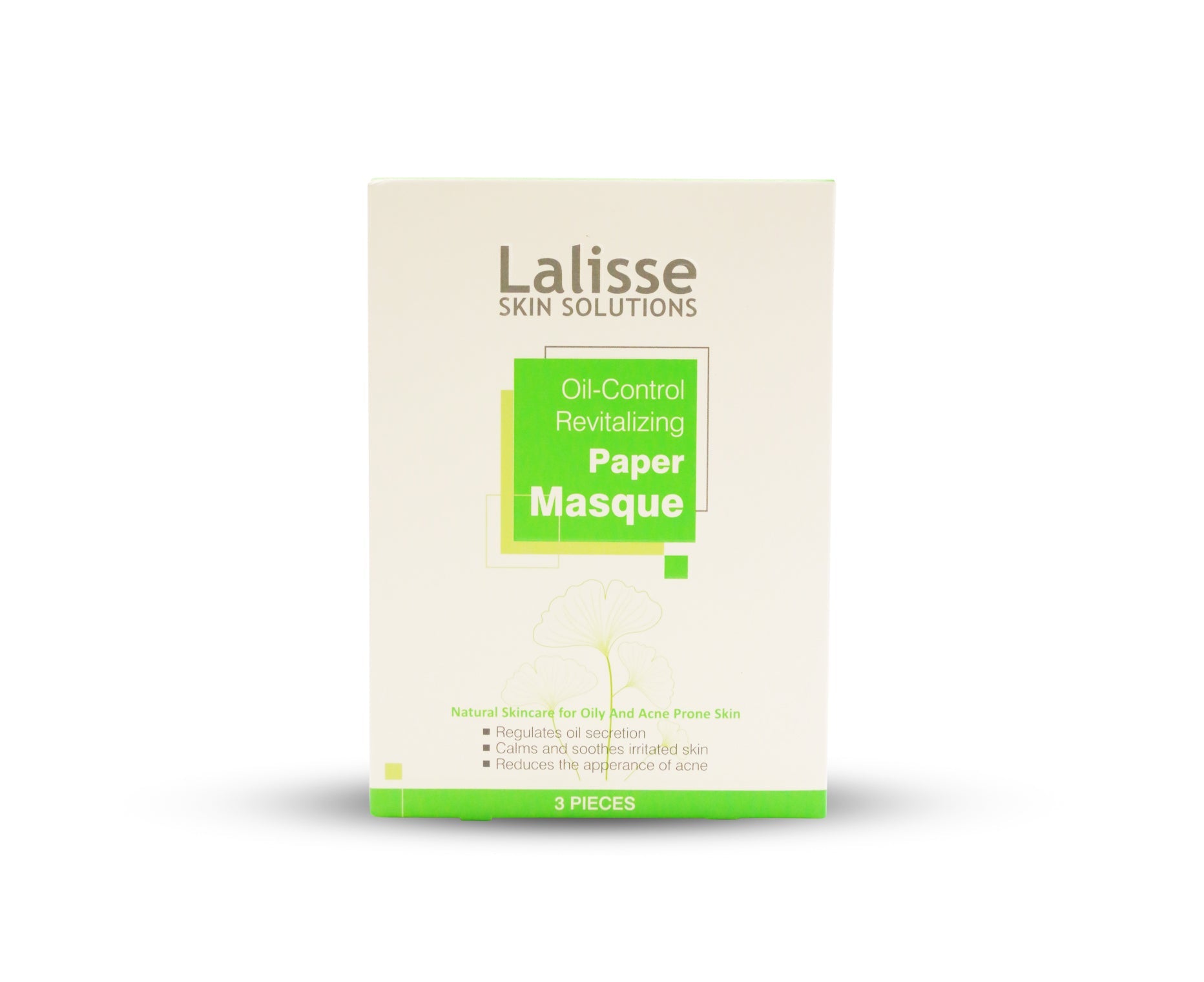 Lalisse Oil Control Paper Masque 3 Pieces - BeeVitamins