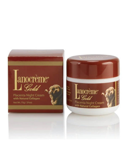 Lanocreme Placenta Night Cream 75g - BeeVitamins