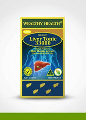 Wealthy Health Liver Tonic 33000mg / 100 Capsules
