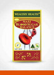 Wealthy Health Maxi Blood Sugar Balance 60 Tablets