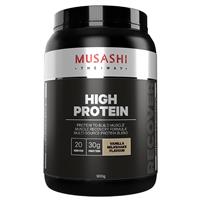 Musashi High Protein Powder Vanilla flavour 900g - BeeVitamins