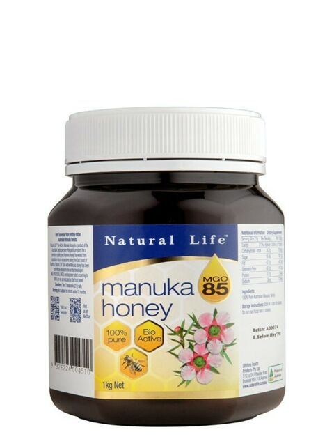 Natural Life Manuka Honey MGO 85+ 1KG - BeeVitamins