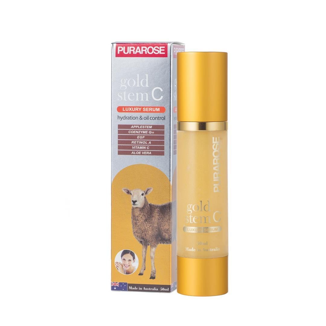 Purarose Gold Stem C Luxury Serum 50mL - BeeVitamins