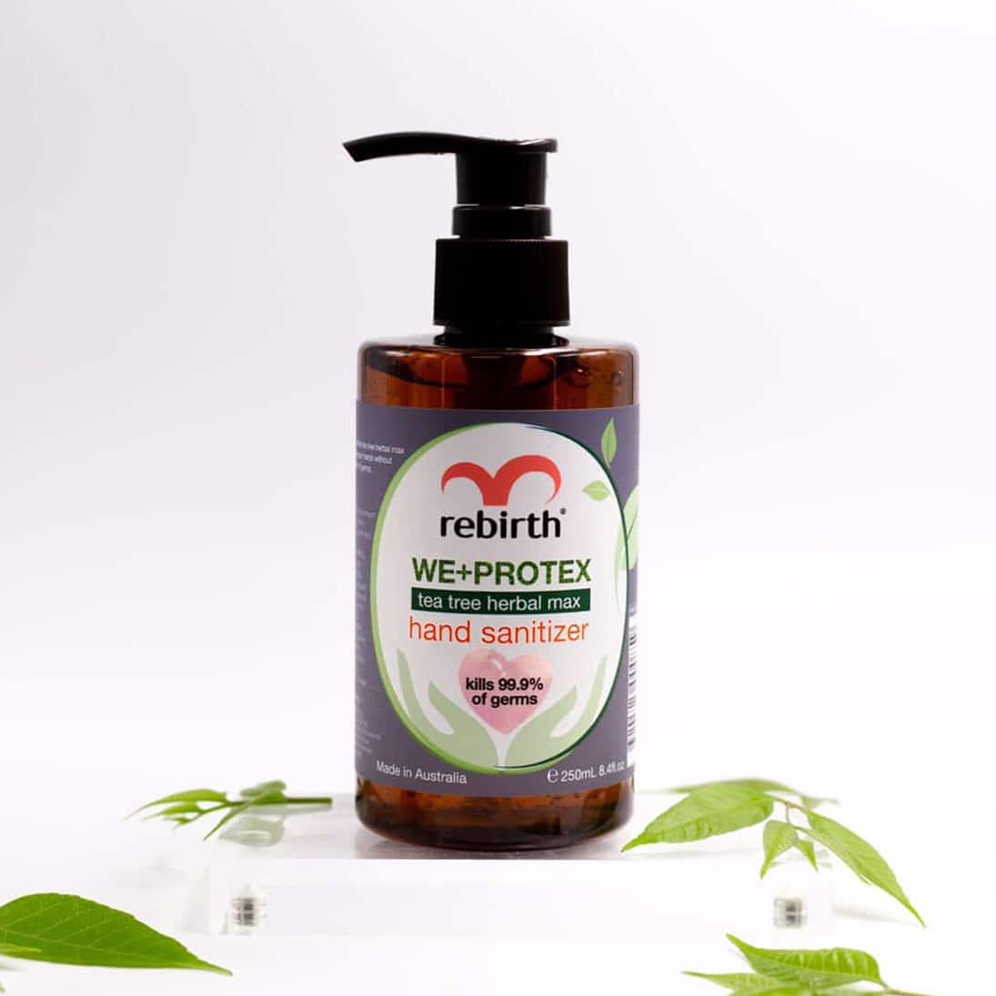 Rebirth Hand Sanitizer 250mL - BeeVitamins