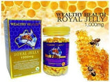 Wealthy Health Royal Jelly 1000mg Guaranteed 6% 10HDA 365 Capsules