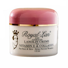 Royal Lan Lanolin Creme with Vitamin E & Collagen 100g