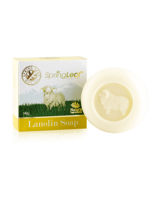 Spring Leaf Lanolin Soap - BeeVitamins